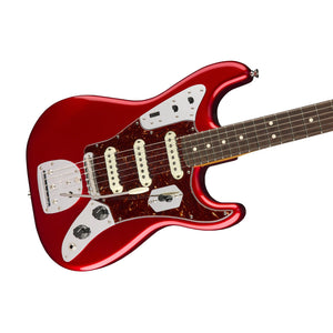 Fender Ltd Ed Parallel Universe Jaguar Stratocaster Electric Guitar, RW FB, Candy Apple Red (B-Stock)