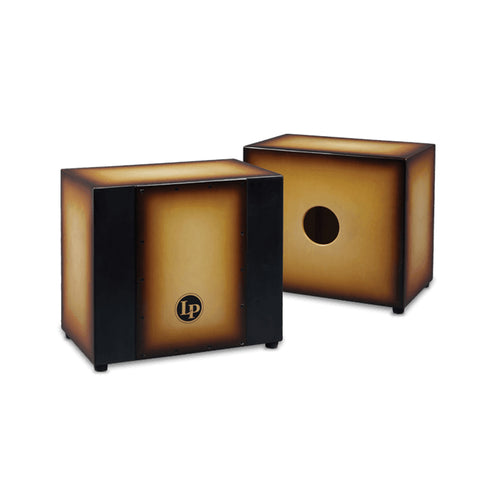 Latin Percussion M1401VSB Matador Triple Percussion Cajon, Vintage Sunburst (B-Stock)