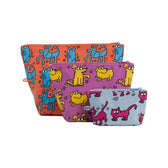 Baggu Go Pouch Set, Keith Haring Pets