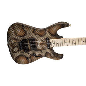 Charvel USA Warren Demartini Signature Snake Electric Guitar, Maple FB, Snakeskin