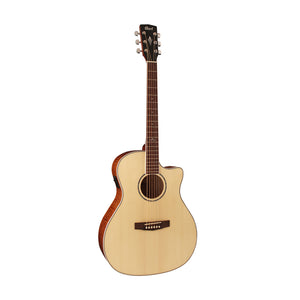 Cort GA-FF-NAT Acoustic Guitar w/Bag, Natural Glossy