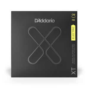 D'Addario XTE0946 XT Nickel Plated Steel Electric Guitar Strings, Super Light Top/Regular Bottom, 09-46