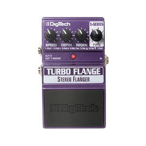 Digitech XTF Turbo Flanger Guitar Effects Pedal