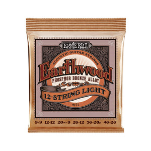 Ernie Ball Earthwood 12-String Light Phosphor Bronze Acoustic Guitar Strings