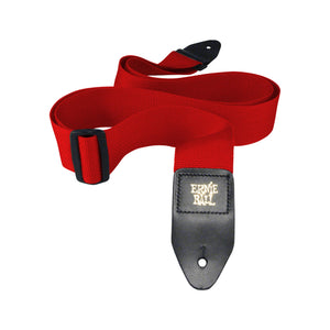 Ernie Ball Red Polypro Guitar Strap