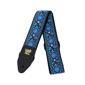 Ernie Ball Indigo Orchid Jacquard Guitar Strap