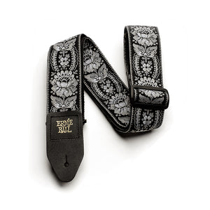 Ernie Ball Jacquard Guitar Strap, Silver Orleans