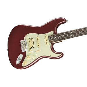 Fender American Performer HSS Stratocaster Electric Guitar, RW FB, Aubergine