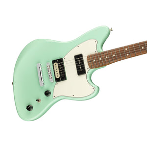 Fender Alternate Reality Powercaster Electric Guitar, Pau Ferro FB, Seafoam Green