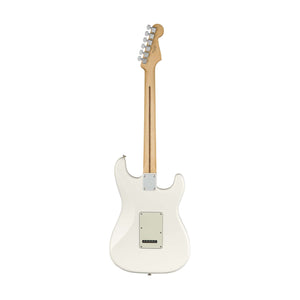 Fender Player Stratocaster Left-Handed Electric Guitar, Maple FB, Polar White