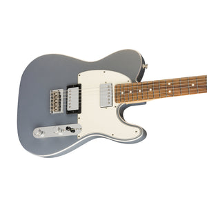 Fender Player HH Telecaster Electric Guitar, Pau Ferro FB, Silver