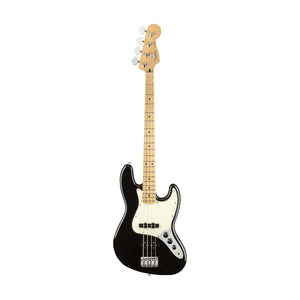 Fender Player Jazz Bass Guitar, Maple FB, Black