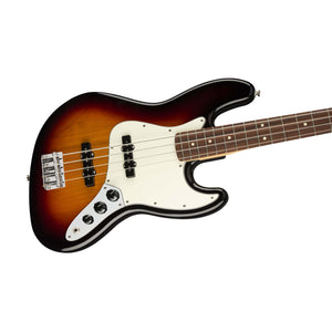 Fender Player Jazz Bass Guitar, Pau Ferro FB, 3-Tone Sunburst