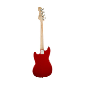 Squier Bronco 4-String Bass, Maple FB, Torino Red