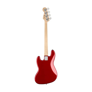 Squier Contemporary Jazz Bass Guitar, Laurel FB, Metallic Red