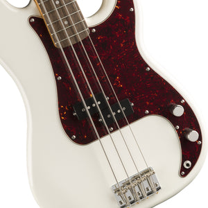 Squier Classic Vibe 60s Precision Bass Guitar, Laurel FB, Olympic White