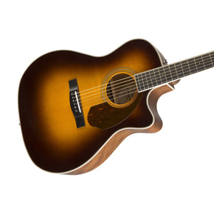 Fender PM-4CE Ltd Ed Auditorium Acoustic Guitar w/Cutaway & Electronics, Sunburst