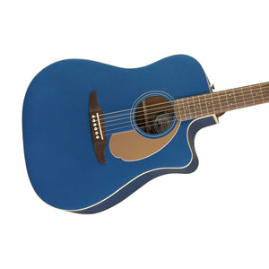 Fender California Redondo Player Slope-Shouldered Acoustic Guitar, Belmont Blue