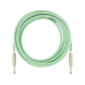 Fender Original Series Instrument Cable, 15ft, Surf Green