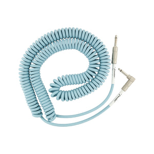 Fender Original Series Coil Cable, 30ft, Daphne Blue