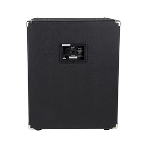 Fender Rumble 210 2x10 Bass Guitar Cabinet V3, Black/Sliver