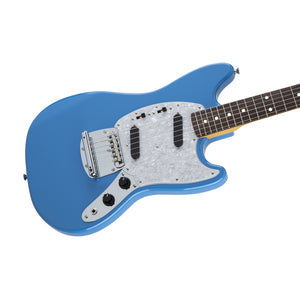 Fender Japan Traditional 70s Mustang Electric Guitar w/Matching Headstock, California Blue