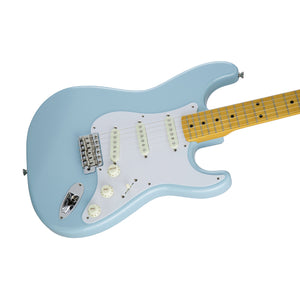 Fender Japan Traditional 50s Stratocaster Electric Guitar, Daphne Blue