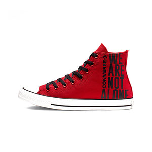 Converse Chuck Taylor All Star Hi Enamel Sneaker, Red/Black/White