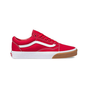 Vans UA Old Skool Gum Bumper Sneaker, Red