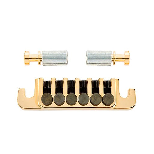 Gibson PTTP-040 TP-6 Tailpiece w Studs & Inserts, Gold