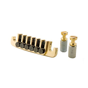 Gibson PTTP-040 TP-6 Tailpiece w Studs & Inserts, Gold