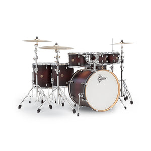 Gretsch CM1-E826P-SDCB Catalina Maple 7-Piece Drum Shell Kit, Satin Deep Cherry Burst