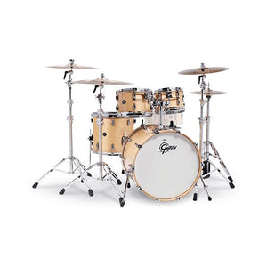 Gretsch RN2-E8246-GN Renown Maple 4-Piece Drum Shell Kit Set (22inch Bass), Gloss Natural