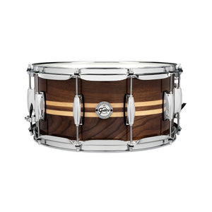 Gretsch S1-6514W-MI 6.5x14inch Walnut Snare Drum w/Maple Inlay