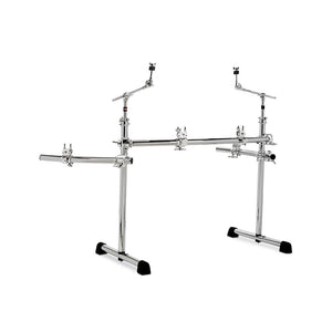 Gibraltar GCS375R Chrome Series Curved Front Rack w/ Wings + 2x Cymbal Boom