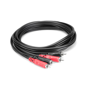 Hosa CRA-203 RCA to RCA Dual Cable, 3m