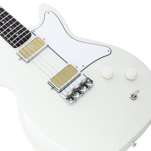 Harmony Standard Jupiter Electric Guitar w/Case, RW FB, Pearl White