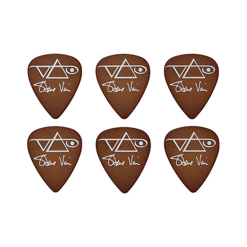 Ibanez B1000SV-BR Steve Vai Guitar Pick Set, Brown, 6pcs