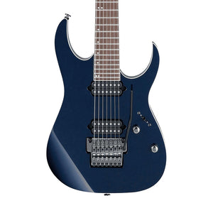 Ibanez Prestige RG2027XL-DTB 7-String Electric Guitar, Dark Tide Blue