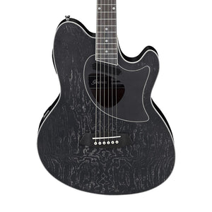 Ibanez TCM50-GBO Talman Acoustic Guitar, Galaxy Black Open Pore