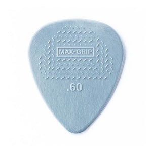 Jim Dunlop 449P .60mm Nylon Max Grip Pick, 12-Pack