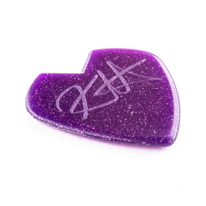 Jim Dunlop 47PKH3NPS Kirt Hammett Jazz III Pick, Purple Sparkle, 6-Pack