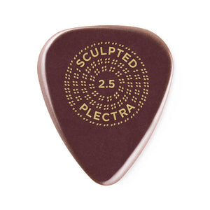 Jim Dunlop 511P 2.5 Primetone Standard Pick, 3-Pick Player's Pack