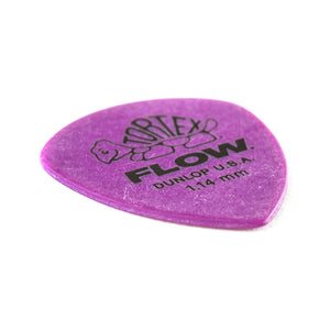 Jim Dunlop 558P1.14 Tortex Flow Standard Guitar Picks, Pack of 12