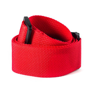 Jim Dunlop D07-01RD Poly Guitar Strap, Red