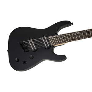 Jackson X Series Dinky Arch Top DKAF7 Multi-Scale Electric Guitar, Laurel FB, Gloss Black