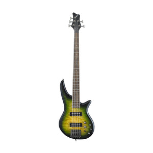 Jackson JS Series Spectra Bass JS3QV QMT 5-String Electric Bass Guitar, Alien Burst