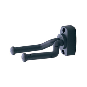 K&M 16280-000-55 Guitar Wall Mount, Black