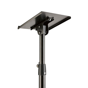 K&M 26754 Studio Monitor Stand With Tiltable Tray and Metal Tripod Base