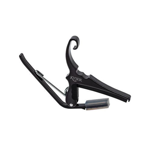 Kyser KG6BCA Quick Change Capo, Black Chrome